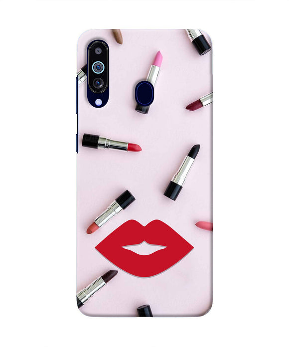 Lips Lipstick Shades Samsung M40/A60 Real 4D Back Cover