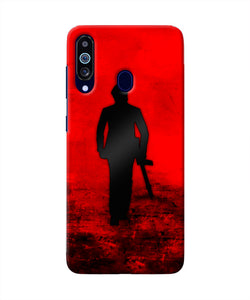 Rocky Bhai with Gun Samsung M40/A60 Real 4D Back Cover