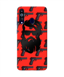 Rocky Bhai Beard Look Samsung M40/A60 Real 4D Back Cover