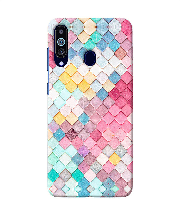 Colorful Fish Skin Samsung M40 / A60 Back Cover