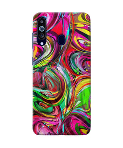 Abstract Colorful Ink Samsung M40 / A60 Back Cover