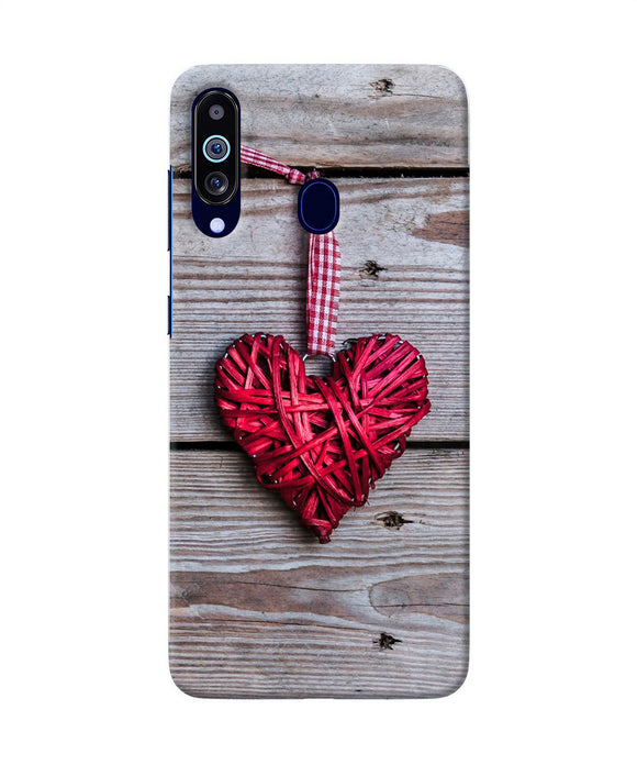 Lace Heart Samsung M40 / A60 Back Cover
