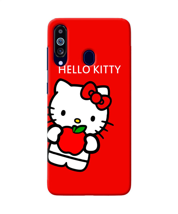 Hello Kitty Red Samsung M40 / A60 Back Cover