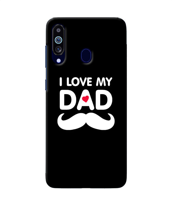 I Love My Dad Mustache Samsung M40 / A60 Back Cover
