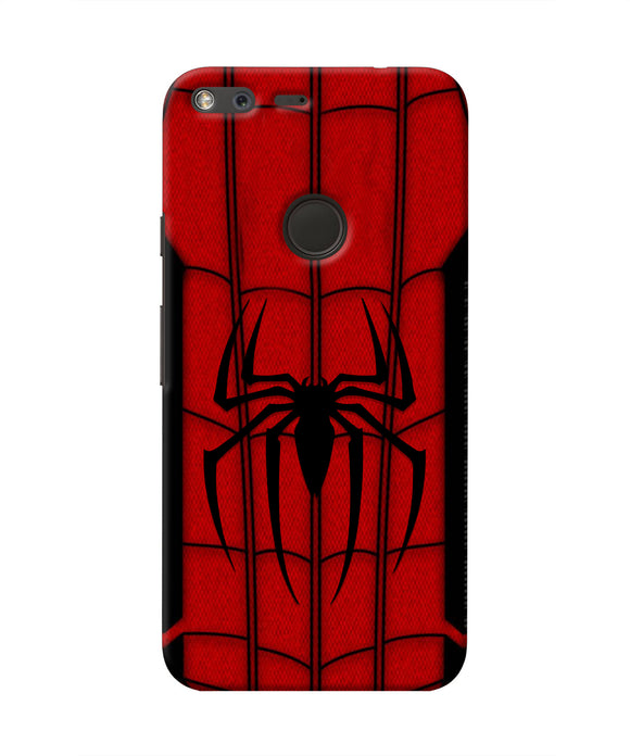 Spiderman Costume Google Pixel Real 4D Back Cover