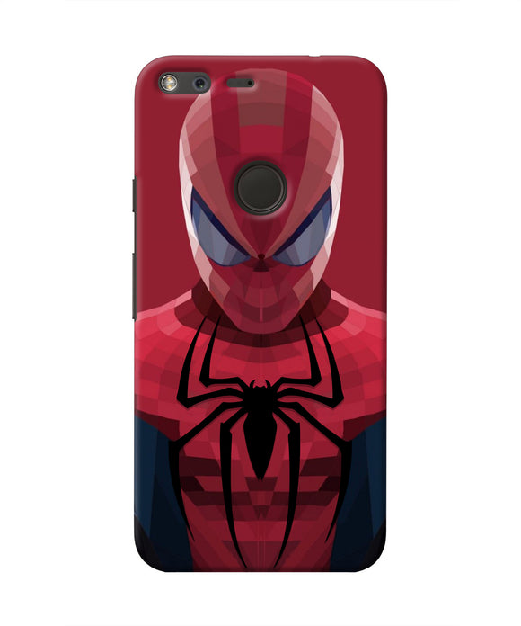 Spiderman Art Google Pixel Real 4D Back Cover