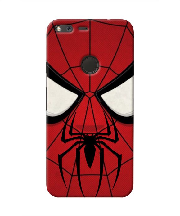 Spiderman Face Google Pixel Real 4D Back Cover