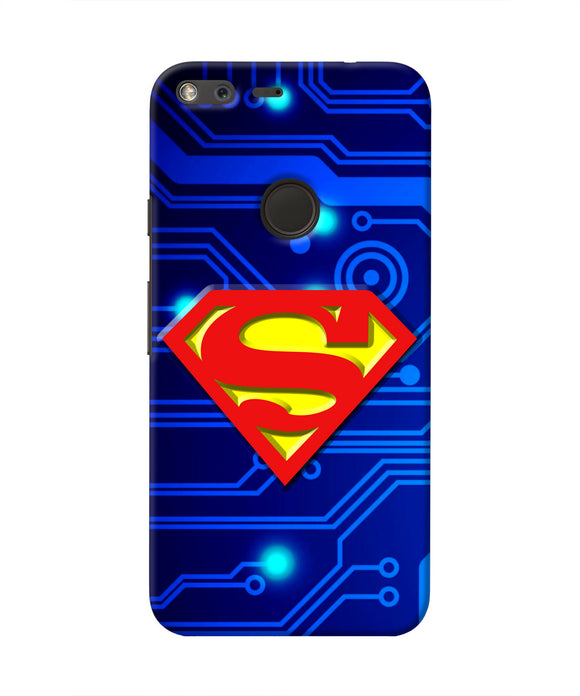 Superman Abstract Google Pixel Real 4D Back Cover