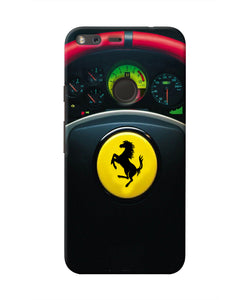 Ferrari Steeriing Wheel Google Pixel Real 4D Back Cover