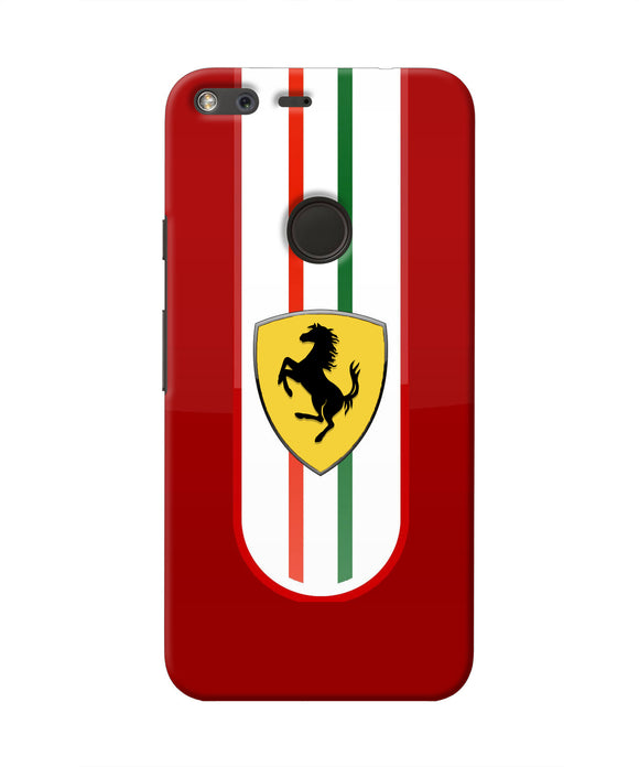 Ferrari Art Google Pixel Real 4D Back Cover