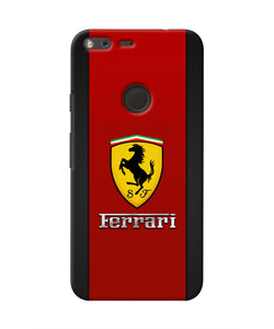 Ferrari Abstract Maroon Google Pixel Real 4D Back Cover