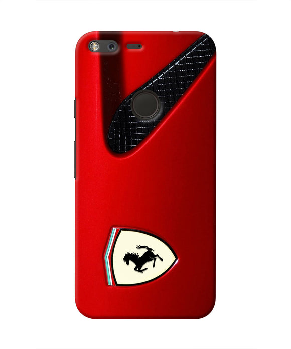 Ferrari Hood Google Pixel Real 4D Back Cover