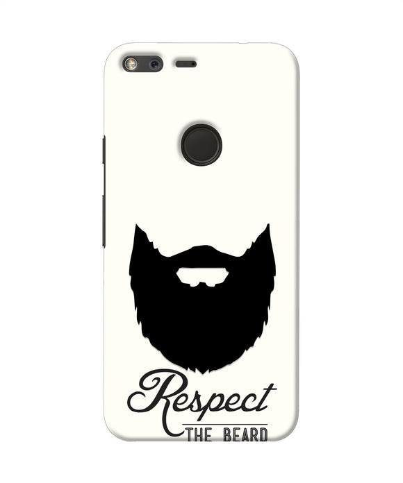 Respect the Beard Google Pixel Real 4D Back Cover