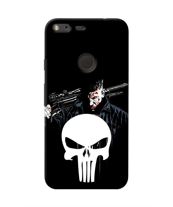 Punisher Character Google Pixel Real 4D Back Cover