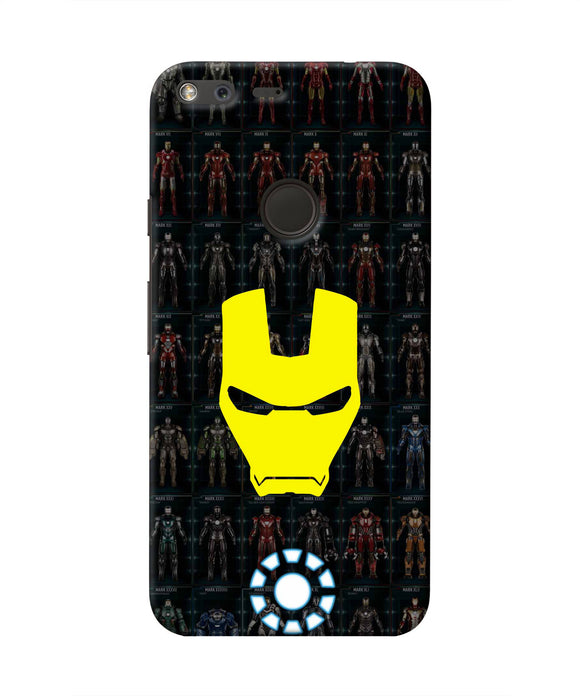 Iron Man Suit Google Pixel Real 4D Back Cover