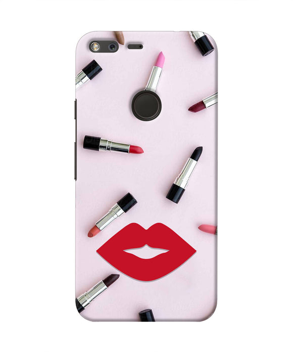 Lips Lipstick Shades Google Pixel Real 4D Back Cover