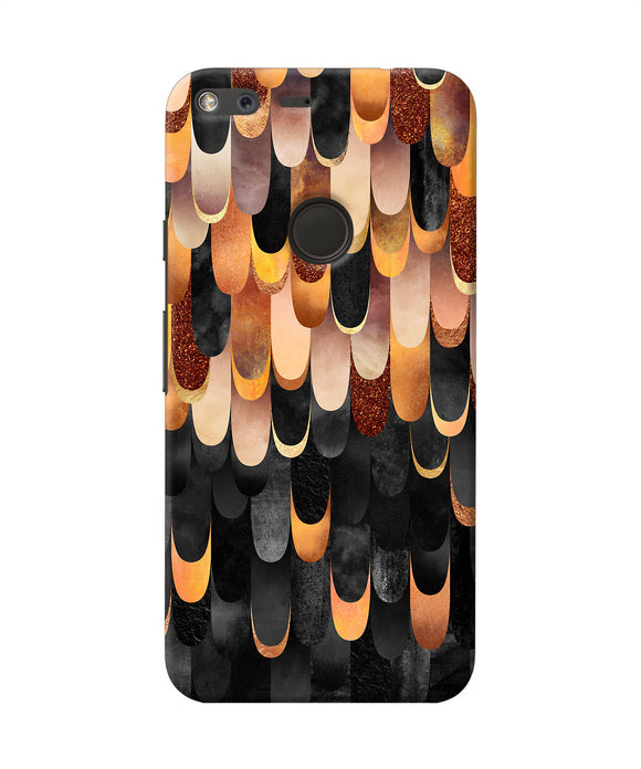 Abstract Wooden Rug Google Pixel Back Cover