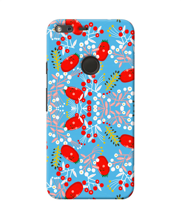 Small Red Animation Pattern Google Pixel Back Cover