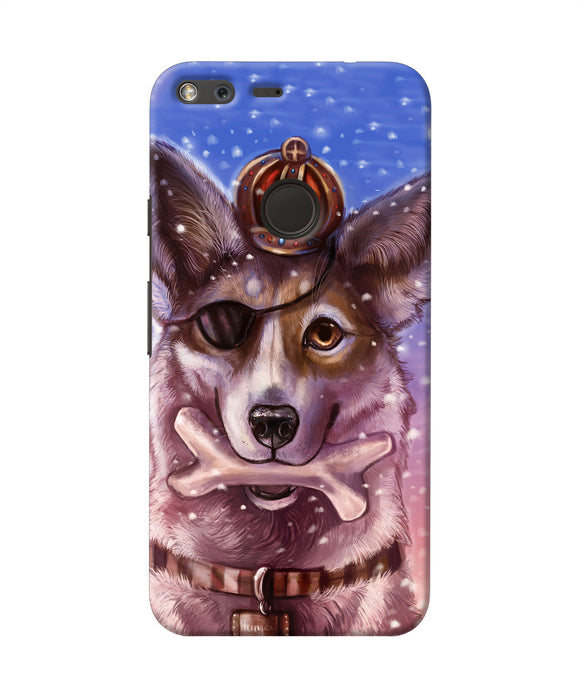 Pirate Wolf Google Pixel Back Cover