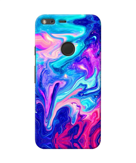 Abstract Colorful Water Google Pixel Back Cover