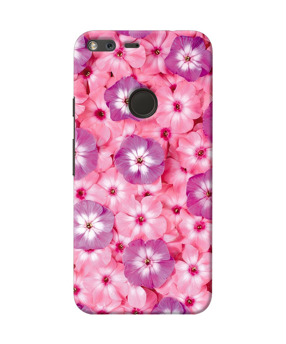 Natural Pink Flower Google Pixel Back Cover