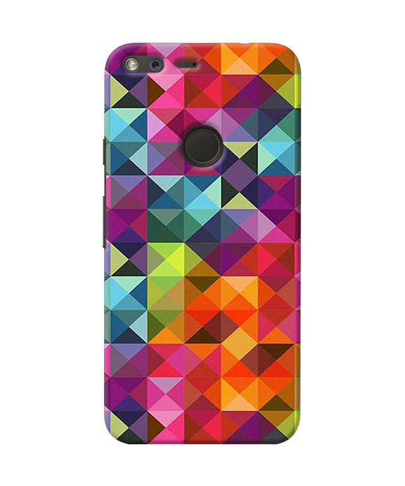 Abstract Triangle Pattern Google Pixel Back Cover