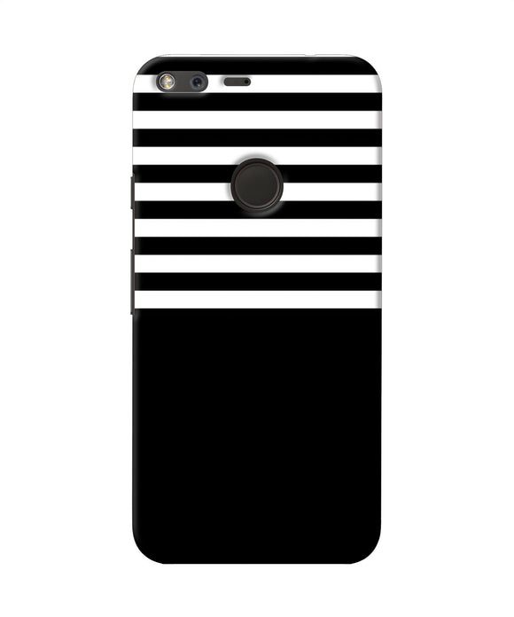 Black And White Print Google Pixel Back Cover