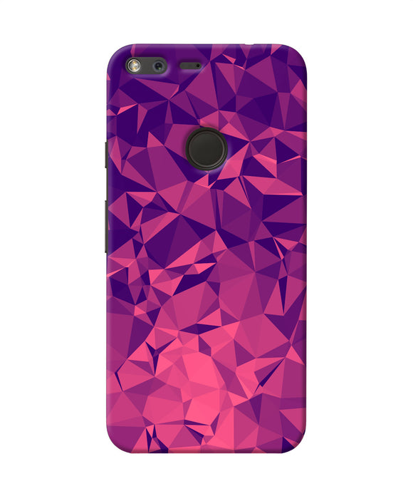 Abstract Red Blue Shine Google Pixel Back Cover