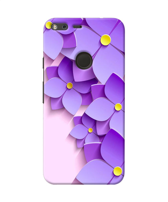 Violet Flower Craft Google Pixel Back Cover