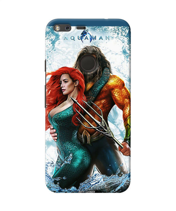 Aquaman Couple Water Google Pixel Back Cover
