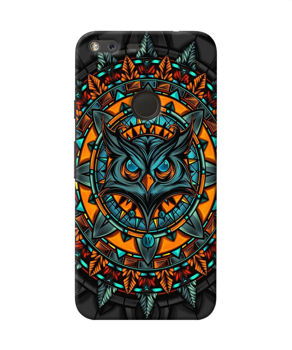 Angry Owl Art Google Pixel Xl Back Cover