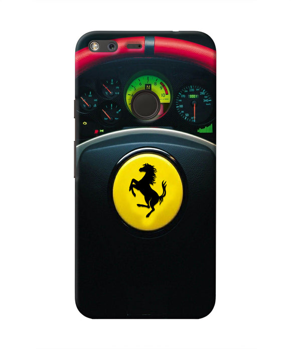 Ferrari Steeriing Wheel Google Pixel XL Real 4D Back Cover