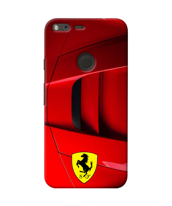 Ferrari Car Google Pixel XL Real 4D Back Cover