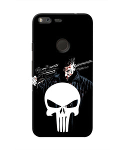 Punisher Character Google Pixel XL Real 4D Back Cover