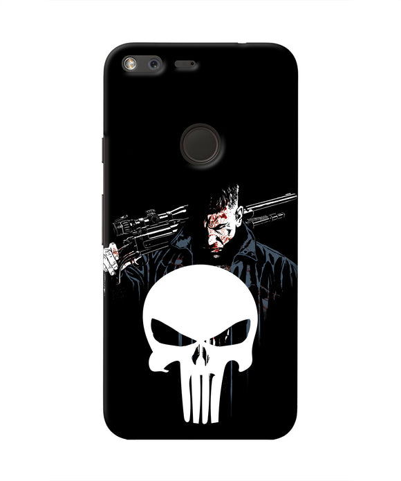 Punisher Character Google Pixel XL Real 4D Back Cover