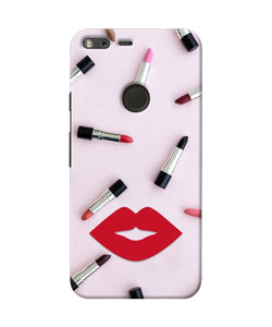 Lips Lipstick Shades Google Pixel XL Real 4D Back Cover