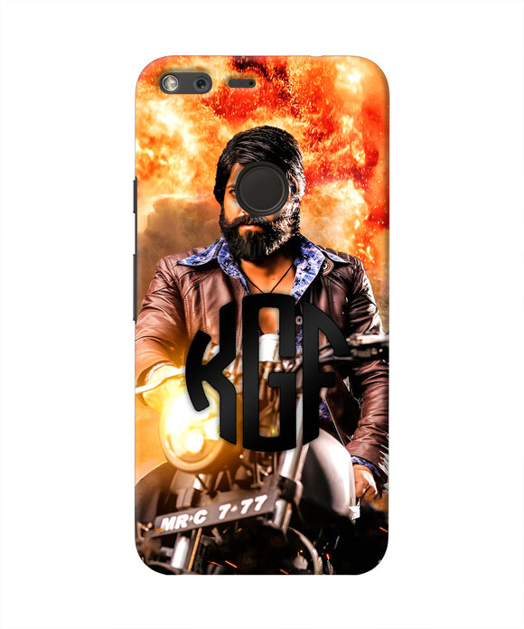 Rocky Bhai on Bike Google Pixel XL Real 4D Back Cover