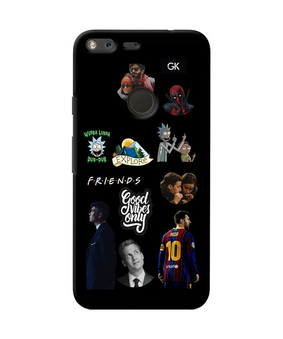 Positive Characters Google Pixel XL Back Cover