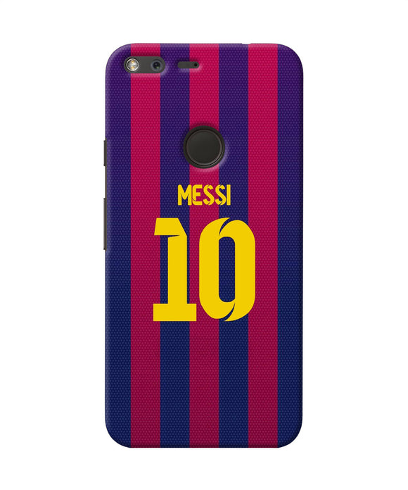 Messi 10 Tshirt Google Pixel Xl Back Cover