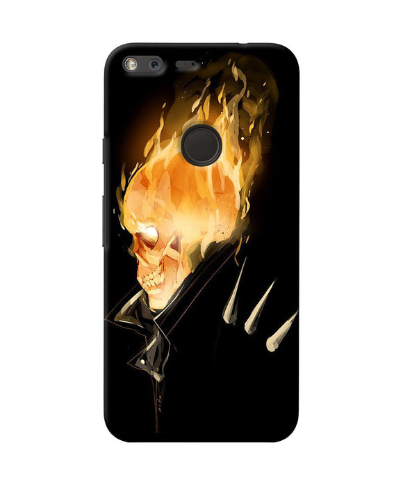 Burning Ghost Rider Google Pixel Xl Back Cover