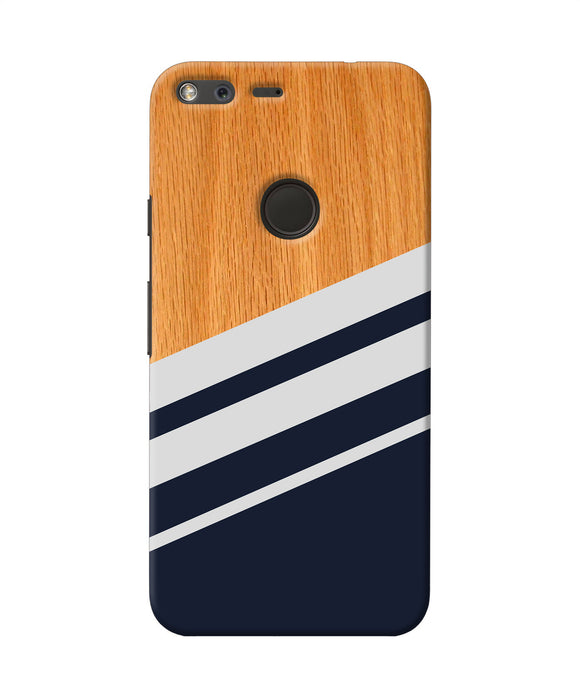 Black And White Wooden Google Pixel Xl Back Cover