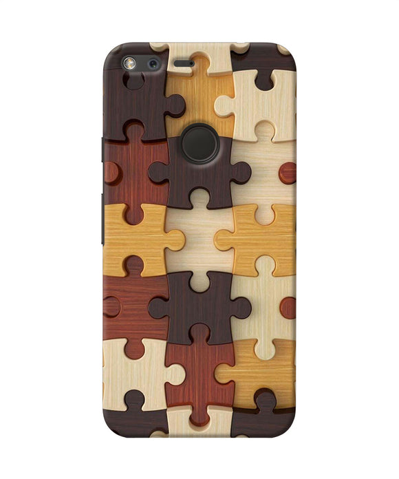 Wooden Puzzle Google Pixel Xl Back Cover