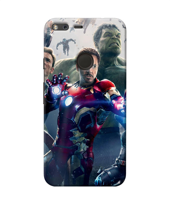 Avengers Space Poster Google Pixel Xl Back Cover