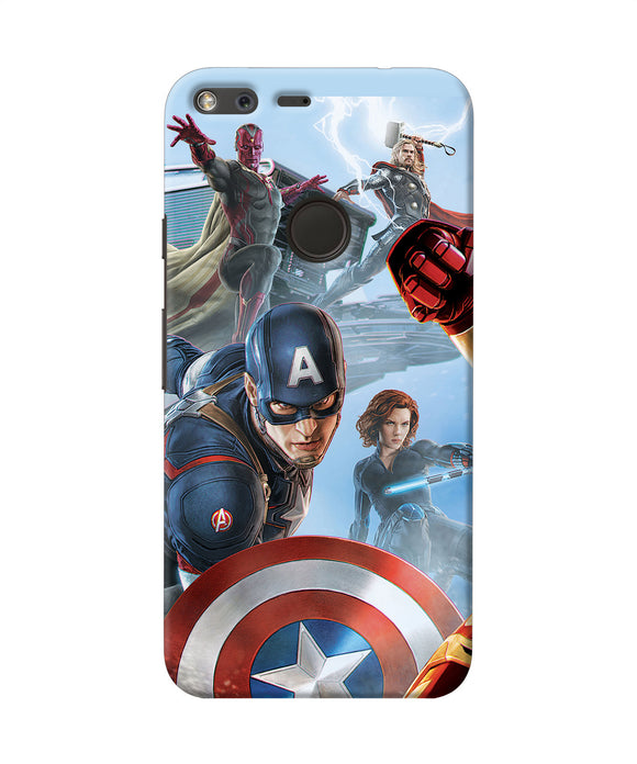 Avengers On The Sky Google Pixel Xl Back Cover