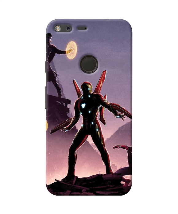 Ironman On Planet Google Pixel Xl Back Cover