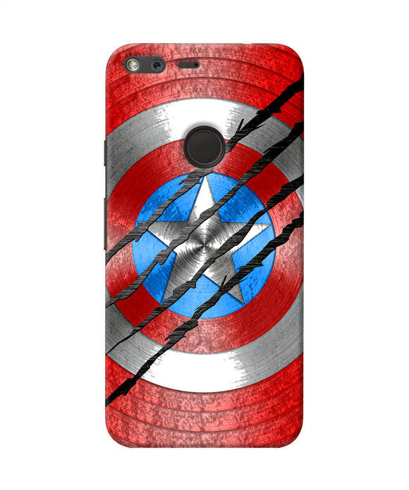 Scratch On Shield Google Pixel Xl Back Cover