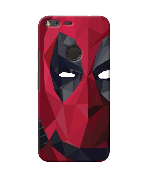 Abstract Deadpool Half Mask Google Pixel Xl Back Cover