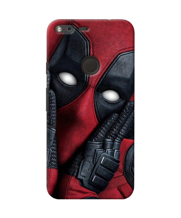 Thinking Deadpool Google Pixel Xl Back Cover