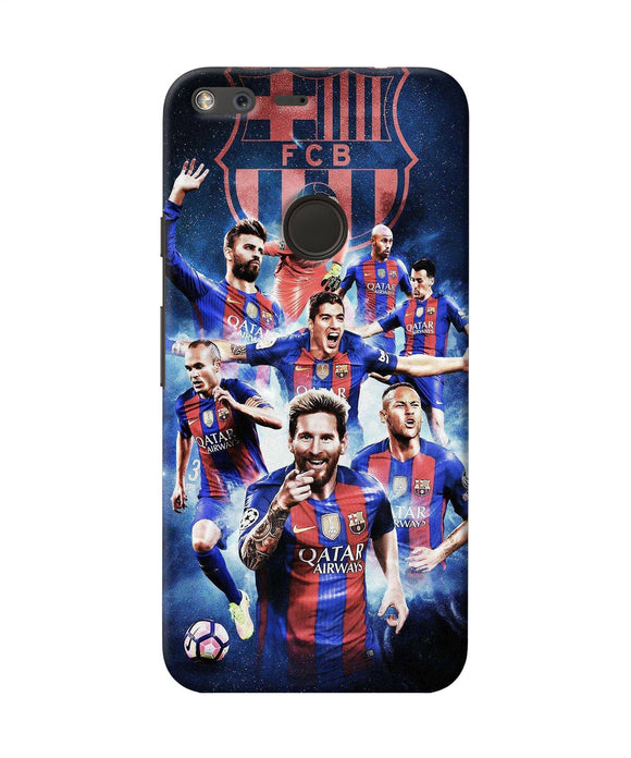 Messi Fcb Team Google Pixel Xl Back Cover