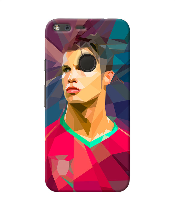 Abstract Ronaldo Google Pixel Xl Back Cover